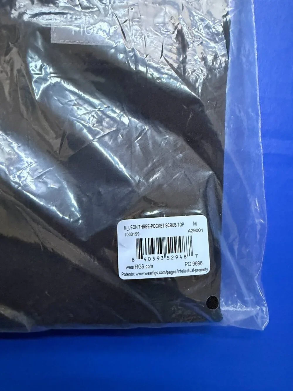 Figs Scrub Set Mens Size M Black New (Leon 3-Pocket Top + Tansen Jogger Pants)